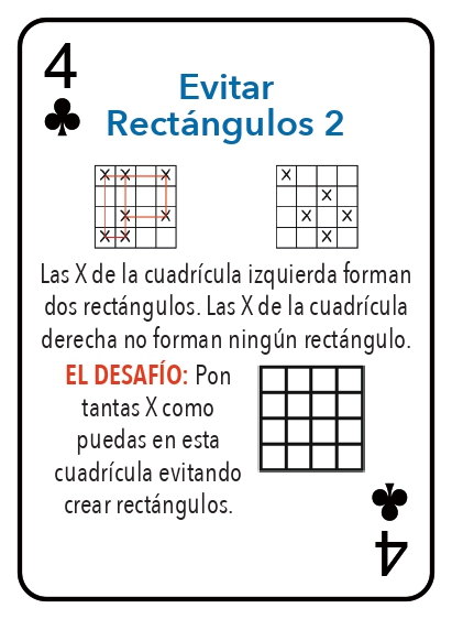 Kat pou jwe matematik