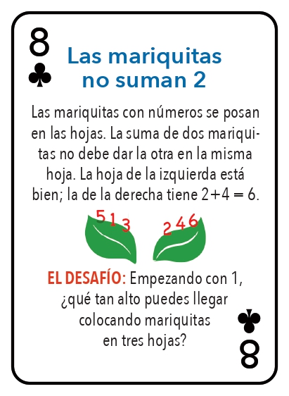 Kat pou jwe matematik