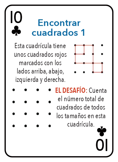 Kat pou jwe matematik