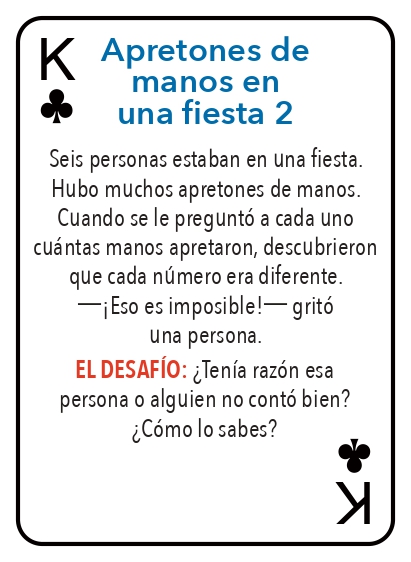 Kat pou jwe matematik