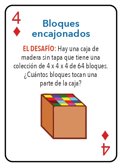 Kat pou jwe matematik