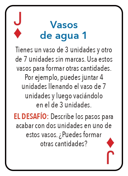 Kat pou jwe matematik