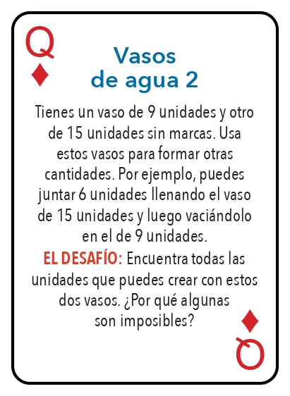 Kat pou jwe matematik