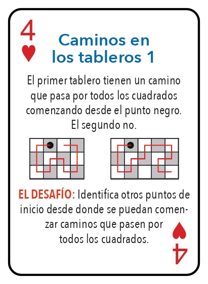 Kat pou jwe matematik